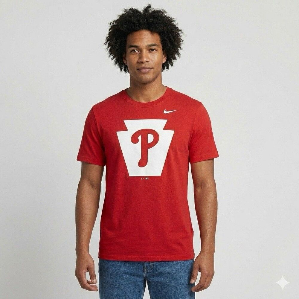 Nike Dri-FIT The Nike Tee Philadelphia Phillies P Keystone Graphic T-Shirt XL